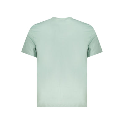 Tricou Calvin Klein, Barbati, verde, 100% bumbac, cu logo