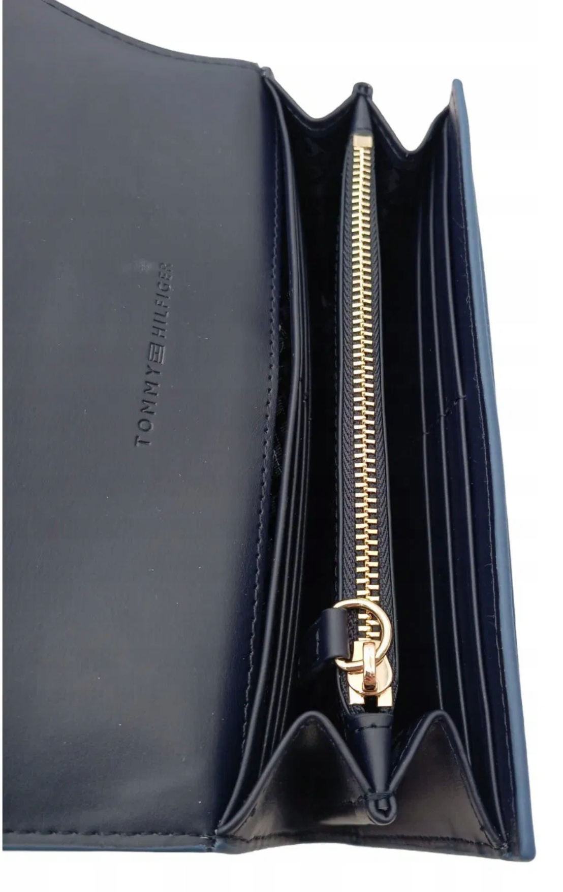 Portofel dama, albastru, Tommy Hilfiger