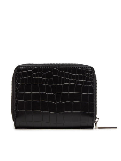 Portofel Calvin Klein pentru damă, negru, model Croco