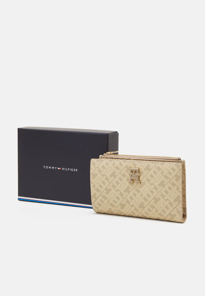 Tommy Hilfiger MONOPLAY SLIM - Portofel - beige