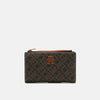 Portofel Tommy Hilfiger Monoplay Slim, black tan mix, cu carabină și multiple compartimente
