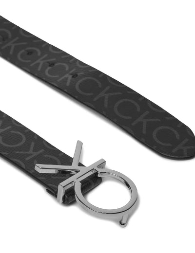 Curea damă Calvin Klein, neagră, casual