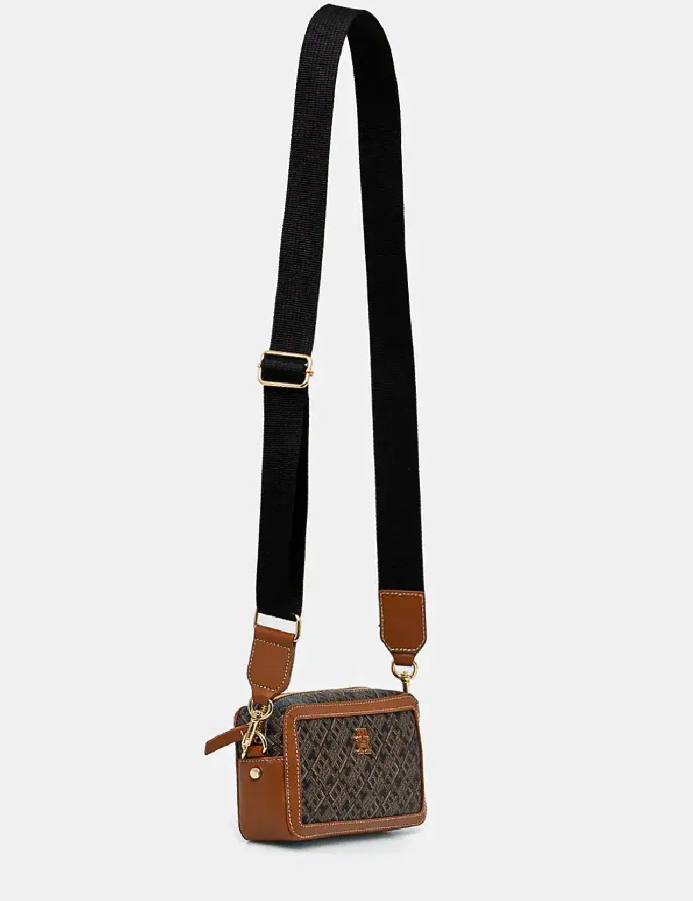 Geanta Tommy Hilfiger, maro/negru, ONE SIZE