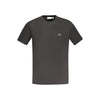 Tricou Calvin Klein, negru, 100% bumbac , cu aplicație și logo