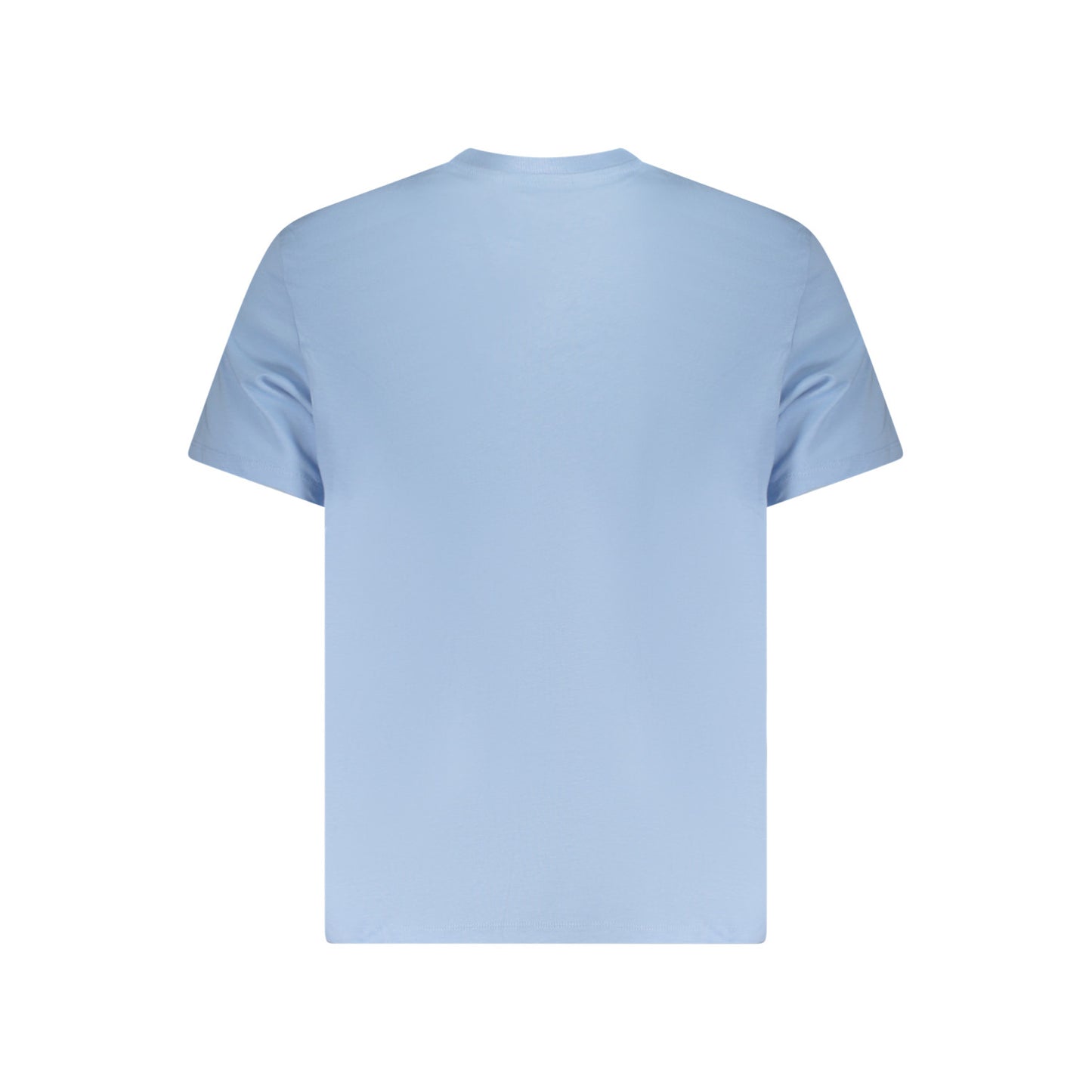 Tricou Calvin Klein, albastru, 100% bumbac, cu logo brodat