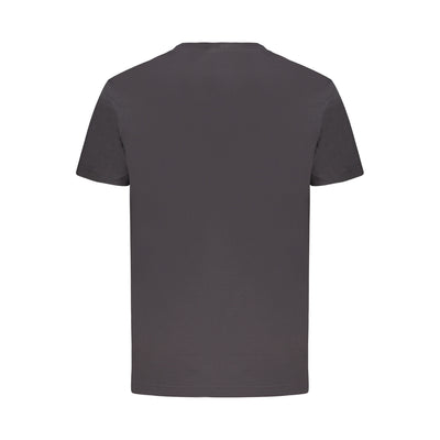 Tricou Calvin Klein, negru, bumbac organic, cu logo