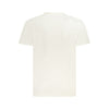 Tricou Calvin Klein, beige, bumbac organic, cu logo, marimea XL