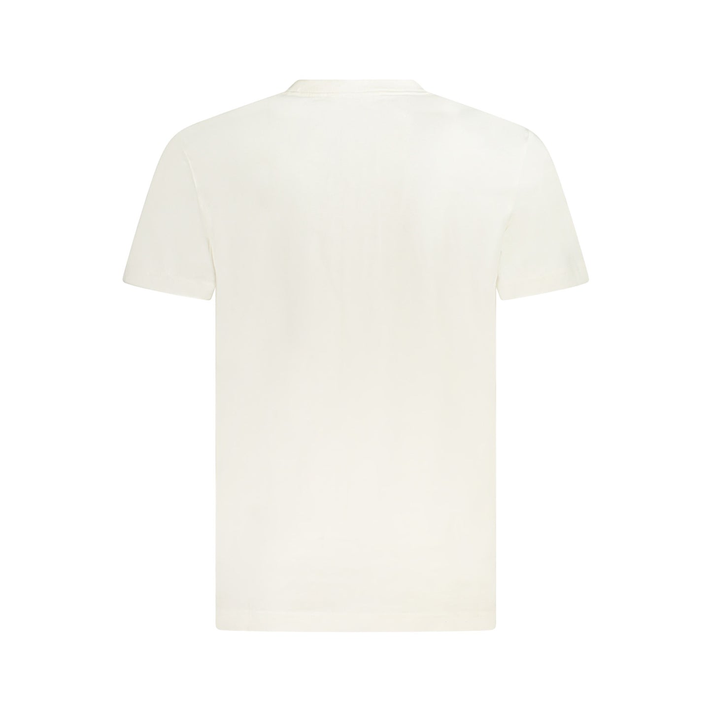 Tricou Calvin Klein, beige, bumbac organic, cu logo, marimea XL