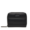 Calvin Klein Portofel Mic de Damă Line Quilt Medium Zip Around K60K612201 Negru