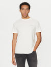Tricou bărbați Tommy Jeans, Black/Ecru, slim fit, 100% bumbac
